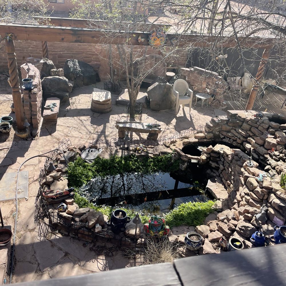 Inn At Halona - Koi pond surprise - Hotels Near Me - Zuni, New Mexico