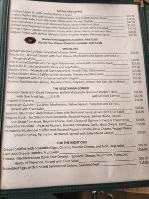 Menu photo 1 Cafe Des Beaux-Arts Palm Desert, CA Menu photo 1 Cafe Des Beaux-Arts Palm Desert, CA