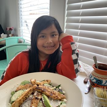 Cielito Cafe - She wanted a "salad" and so she gave the La Fresca with Chicken a try - Breakfast & Brunch Near Me - Houston, Texas