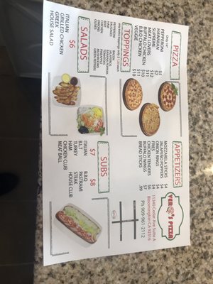 Menu photo 6 Vero's pizza Bloomington, CA