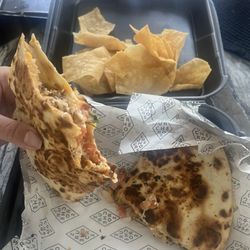 Loaded quesadilla