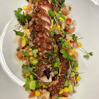 The Pinnacle Restaurant - Octopus Salad - Mediterranean Near Me - Temecula, California The Pinnacle Restaurant - Octopus Salad - Mediterranean Near Me - Temecula, California