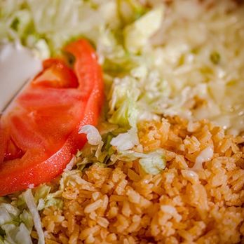 Rio Bravo - Side of rice, beans, lettuce and tomato - Mexican Near Me - Greensboro, North Carolina Rio Bravo - Side of rice, beans, lettuce and tomato - Mexican Near Me - Greensboro, North Carolina