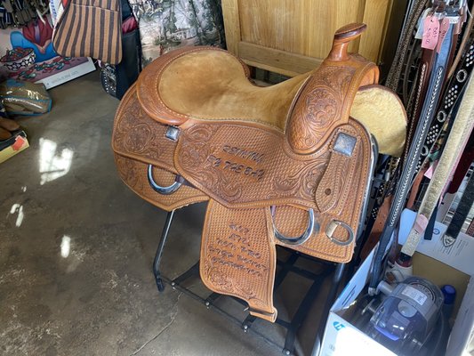 Horse Saddles, and Show Clothing ! - Give us a call or come on in ! Horse Saddles, and Show Clothing ! - Give us a call or come on in !