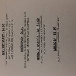 Pipeline Bar & Grill - Sunday breakfast menu