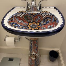 Ferguson Home - Mexican sink. Faucet and pipes from Ferguson Build.com