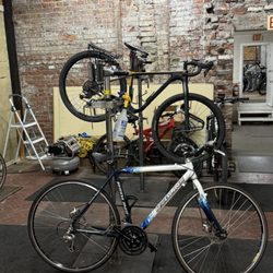 Cycle Therapy - Cool setup area behind the desk!