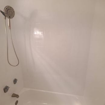 LaRue's Plumbing & Remodeling - Fixed the wobbly shower head pipe, installed a new multi-purpose shower head, and changed out the faucet + tub overflow plate. - Plumbing Near Me LaRue's Plumbing & Remodeling - Fixed the wobbly shower head pipe, installed a new multi-purpose shower head, and changed out the faucet + tub overflow plate. - Plumbing Near Me