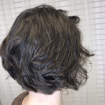 Layered Bob Haircut For Naturally Wavy Curly Hair Yelp