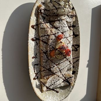 Crepe Heaven Cafe - Nutella Strawberry & Bananas Crepe - Creperies Near Me - Lawndale, California