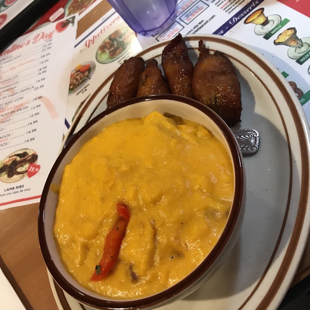 Caribe Cafe Restaurant - Tamal en Cazuela con Platanos Maduros - Latin American Near Me - Miami, Florida