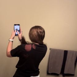 Elle Marie Hair Studio - Woodinville - Bleached shirt