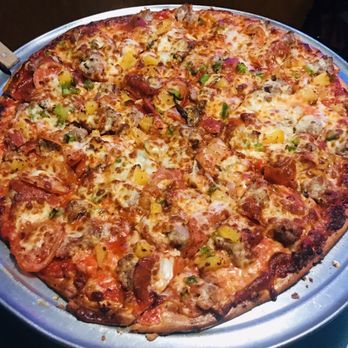 Paul's Chicago Pizza - House Pizza - without onion and olives - added pineapple - Pizza Near Me - Clearwater, Florida Paul's Chicago Pizza - House Pizza - without onion and olives - added pineapple - Pizza Near Me - Clearwater, Florida