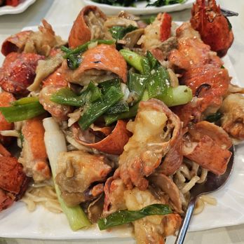 Five Star Seafood Restaurant - Lobster noodles - Dim Sum Near Me - San Gabriel, California