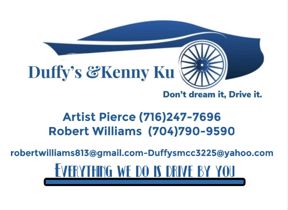 DUFFY’S & KENNY KU Updated June 2024 Charlotte, North Carolina