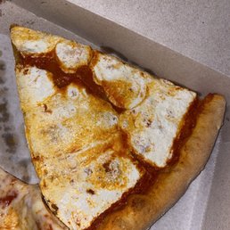 Margarita Pizza Slice with no basil?! Terrible. No flavor. The cheese also fell right off after a bite and tasted old/hard. Margarita Pizza Slice with no basil?! Terrible. No flavor. The cheese also fell right off after a bite and tasted old/hard.