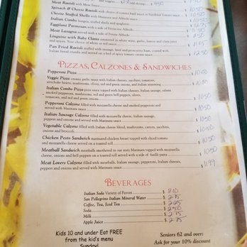 Strings Italian Cafe - Page of menu #2 - Italian Near Me - Yreka, California Strings Italian Cafe - Page of menu #2 - Italian Near Me - Yreka, California
