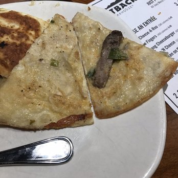 Outback Steakhouse - Outback Quesadilla ... it barely had beef on it - Steakhouses Near Me - Lumberton, North Carolina