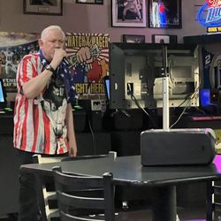 Lava Lanes Bend - The karaoke DJ is a self- styled MAGA troubadour