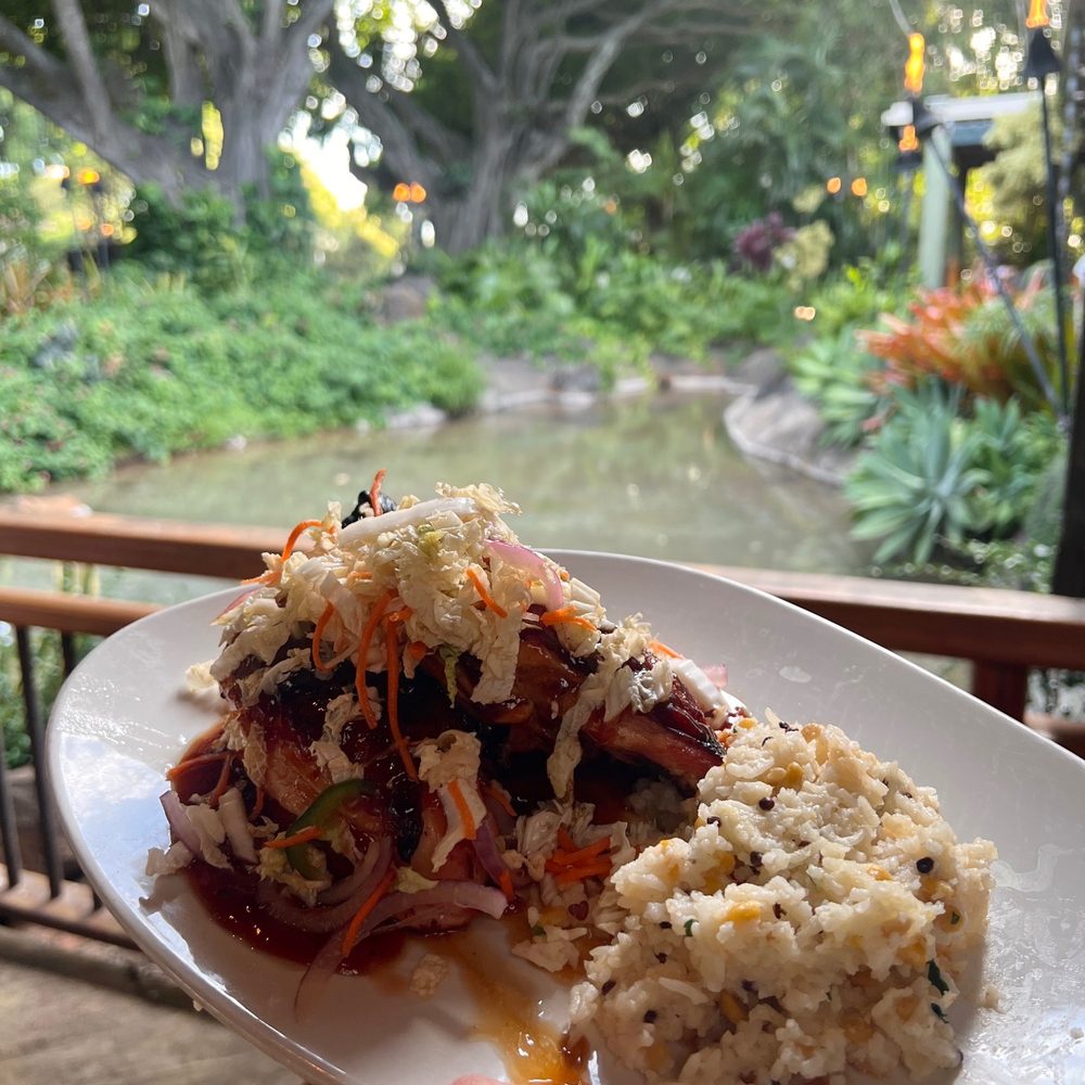 Keoki's Paradise - Guava BBQ Chicken - Seafood Near Me - Koloa, Hawaii Keoki's Paradise - Guava BBQ Chicken - Seafood Near Me - Koloa, Hawaii