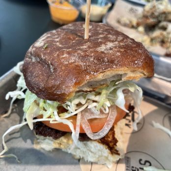 Stack 571 Burger and Whiskey Bar - Stock 571 burger - American Near Me - Vancouver, Washington Stack 571 Burger and Whiskey Bar - Stock 571 burger - American Near Me - Vancouver, Washington