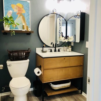 Handy Services - AFTER photo! Look at this beautiful vanity Jeremy installed. - Handyman Near Me Handy Services - AFTER photo! Look at this beautiful vanity Jeremy installed. - Handyman Near Me