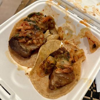 Don Rene Taqueria - pork belly tacos ($2 each on taco tuesday) - Tacos Near Me - New Haven, Connecticut Don Rene Taqueria - pork belly tacos ($2 each on taco tuesday) - Tacos Near Me - New Haven, Connecticut