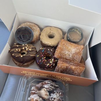 Dad’s Donuts - What we got - an assortment of cronuts ! - Donuts Near Me - Colorado Springs, Colorado Dad’s Donuts - What we got - an assortment of cronuts ! - Donuts Near Me - Colorado Springs, Colorado
