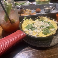 BG1 - Egg, goat cheese and arugula. So yummy
