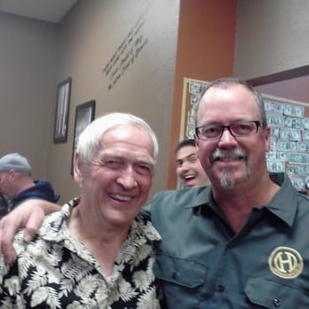 Del Taco - Mr Hackbarth (founder of Del Taco) and I. Super nice gentleman. - Fast Food Near Me - Barstow, California