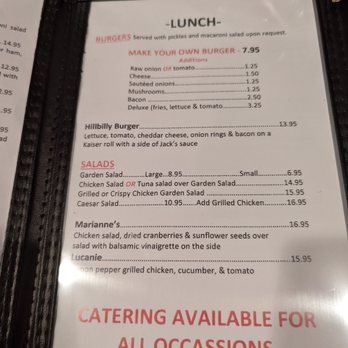 Jack's Cafe - Menu - Cafes Near Me - Verona, New Jersey