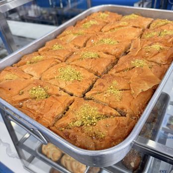 Yasou Santorini - Baklava (walnut) - Greek Near Me - Tenafly, New Jersey Yasou Santorini - Baklava (walnut) - Greek Near Me - Tenafly, New Jersey