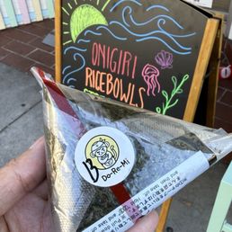 Beef onigiri Beef onigiri