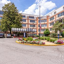 Exterior outside entrance of Vinson Hall Retirement Community - Front entrance to Vinson Hall -- enjoy maintenance free living! - McLean, Virginia Exterior outside entrance of Vinson Hall Retirement Community - Front entrance to Vinson Hall -- enjoy maintenance free living! - McLean, Virginia
