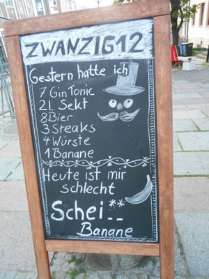 Menu photo 1 Zwanzig12 Rostock, MV