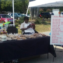 Lovejoy Fall Fest - Ruby's Kitchen. Yeah. I found her again. Have seen her at 15 or so GA festivals. Try her desserts. You will thank me later3