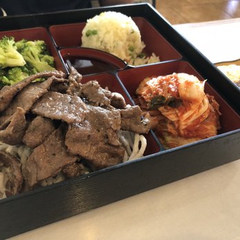 Seoul Garden - Beef bento box lunch special - Korean Near Me - Fort Pierce, Florida Seoul Garden - Beef bento box lunch special - Korean Near Me - Fort Pierce, Florida