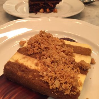 Formento's - Tiramisu with oat streusel. Mmm! - Italian Near Me - Chicago, Illinois Formento's - Tiramisu with oat streusel. Mmm! - Italian Near Me - Chicago, Illinois