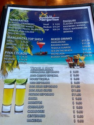 Menu photo 3 las margaritas Cashiers, NC Menu photo 3 las margaritas Cashiers, NC
