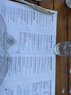 Menu photo 7 The Quarterdeck Hilton Head Island, SC Menu photo 7 The Quarterdeck Hilton Head Island, SC