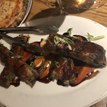 Wood Stack Pizza Kitchen - Tuscan ribs w/ yummy balsamic bbq sauce - Pizza Near Me - Pine Brook, New Jersey