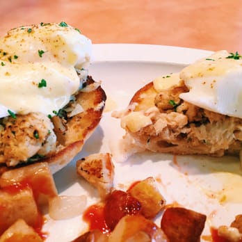 Wild Eggs - Crabby patty Benedict close up - Breakfast & Brunch Near Me - Lexington, Kentucky Wild Eggs - Crabby patty Benedict close up - Breakfast & Brunch Near Me - Lexington, Kentucky