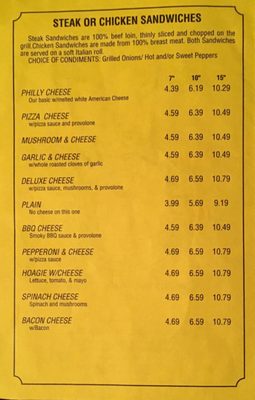 Menu photo 3 The Cheese Steak Shop Concord, CA Menu photo 3 The Cheese Steak Shop Concord, CA
