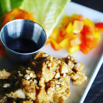 Maggie's - Cashew chicken lettuce wrap - New American Near Me - Grand Rapids, Michigan