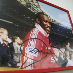 United Cafe - Dwight Yorke, United Cafe, Stretford, Manchester