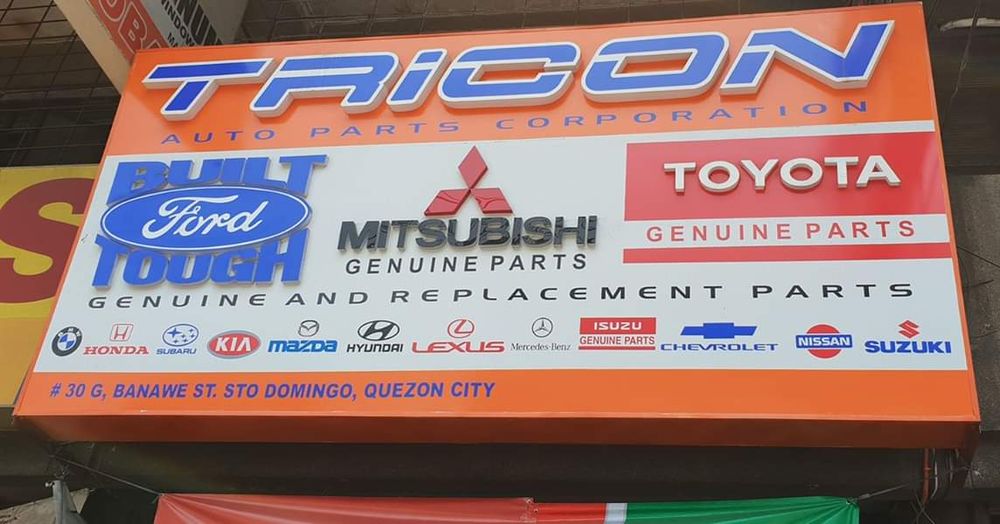 TRICON AUTO PART Updated October 2024 30 G Banawe Street, Quezon City, Metro Manila