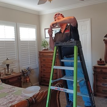 MBE Construction - John Working on my Fan - Electricians Near Me - Beaumont, California