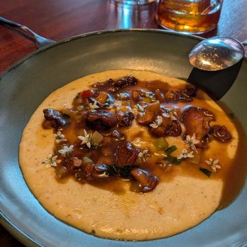 Oriana - Chanterelles & Grits $33 - American Near Me - New York, New York Oriana - Chanterelles & Grits $33 - American Near Me - New York, New York