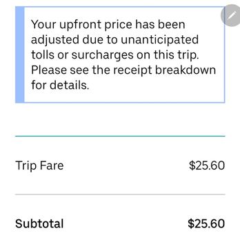Uber - The price i was charged that i didnt request. - Taxis Near Me - Houston, Texas
