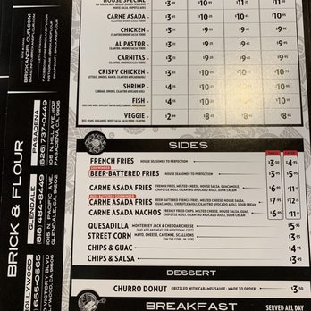 Brick and Flour - Tacos Near Me - North Hollywood, California